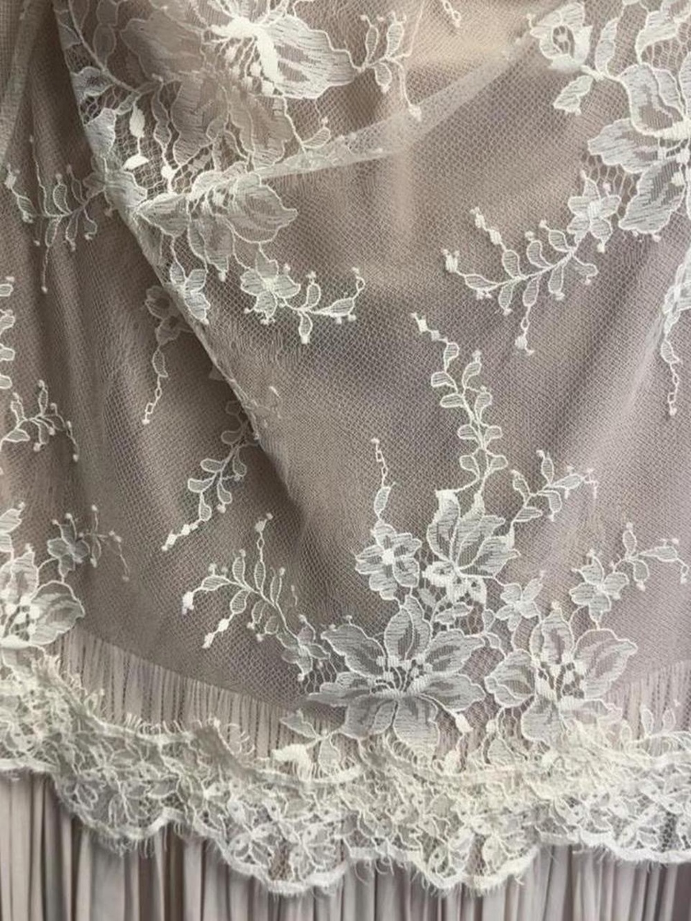 Rovente Cream lace maxi dress with open back Size S (US 2) - Picture 8 of 8